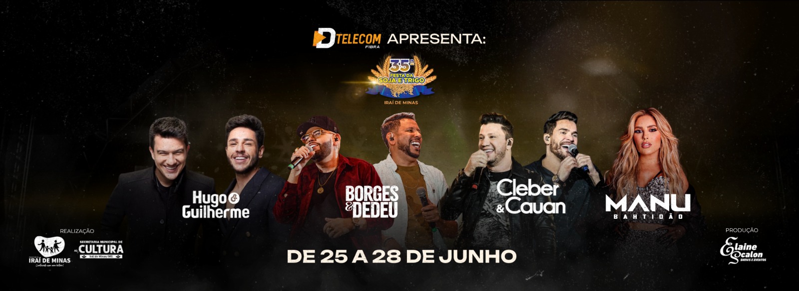 Atrações Festa Soja e Trigo